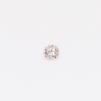 0.008 carat round-cut FLP Argyle diamond