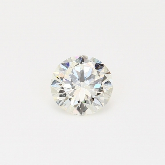 1.00 Carat round-cut IGI certified J white diamond