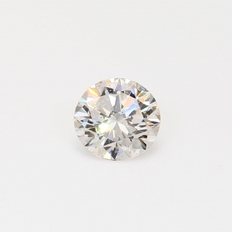 1.00 Carat round-cut GIA certified J white diamond