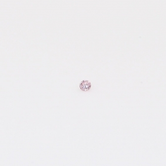 0.008 Carat round-cut FPP Argyle pink diamond