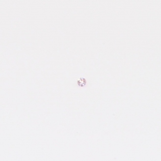 0.003 Carat round-cut FPP Argyle pink diamond