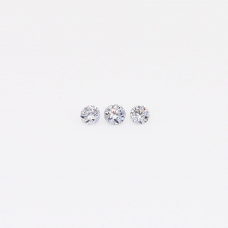 0.045 Total carat parcel of round-cut BL2 Argyle blue diamonds