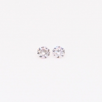 0.07 carat round-cut FLP Argyle pink diamond