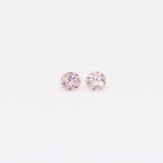 0.06 Total carat pair of FP Argyle pink diamonds