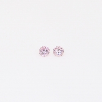 0.05 Total carat pair of FPP Argyle pink diamonds