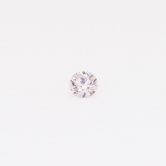 0.09 Carat round-cut FLP Argyle pink diamond