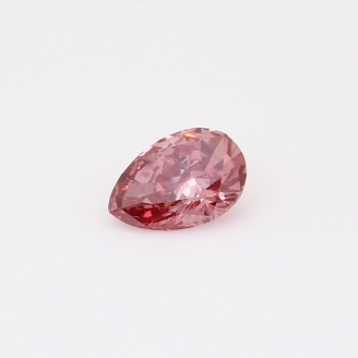 0.59 carat pear-cut 2PR certified Argyle pink diamond