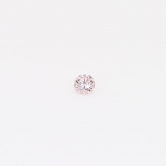 0.04 Carat round-cut FLP Argyle pink diamond