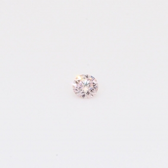 0.06 Carat round-cut FLP Argyle pink diamond