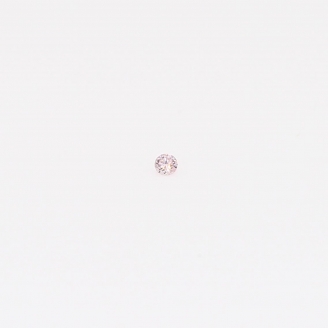 0.006 Carat round cut FPP Argyle pink diamond