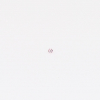 0.002 Carat round-cut FPP Argyle pink diamond