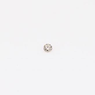 0.01 Carat round-cut Top Light Brown champagne diamond