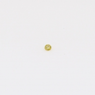 0.005 Carat round-cut fancy green diamond
