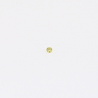 0.003 Carat round-cut fancy light green diamond
