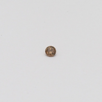 0.02 Carat Round Cut Champagne Diamond
