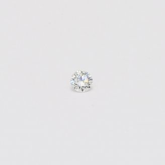 0.05 Carat round cut white diamond