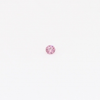 0.015 Carat round cut FIPP Argyle pink diamond