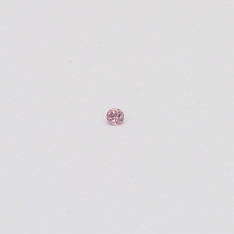 0.008 Carat Round Cut 5P Argyle Pink Diamond