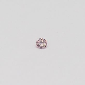 0.035 Carat round cut FPP Argyle pink diamond