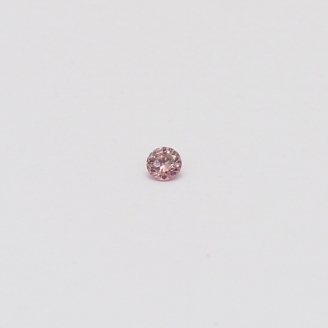 0.02 Carat round cut FIPP Argyle pink diamond