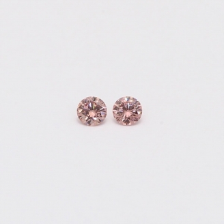 0.10 Total carat pair of FIP Argyle pink diamonds