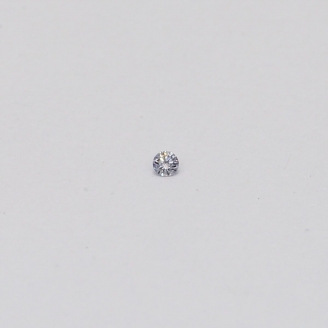 0.01 Carat round cut BL1 Argyle blue diamond