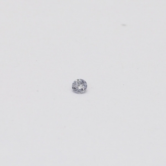 0.015 Carat round cut BL2 Argyle blue diamond