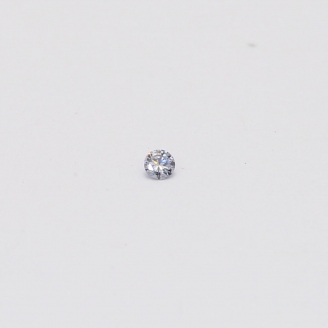 0.02 Carat round cut BL2 Argyle blue diamond