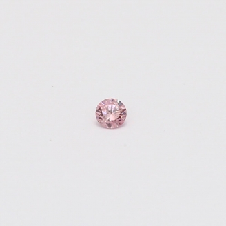 0.045 Carat round cut FIPP/P Argyle pink diamond