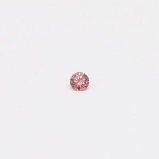 0.03 Carat round cut 2P Argyle pink diamond