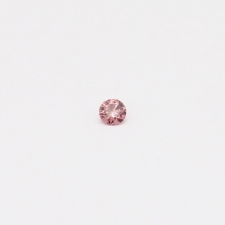 0.03 Carat round cut 3P/PR Argyle pink diamond