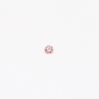 0.015 Carat round cut FIP Argyle pink diamond