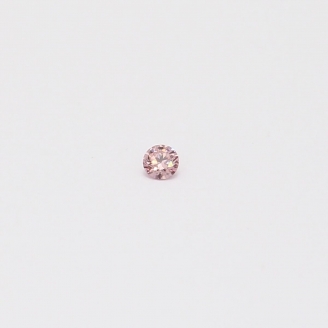0.02 Carat round cut FPP Argyle pink diamond