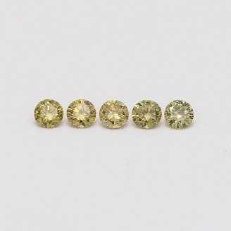 0.20 Total carat parcel of green diamonds