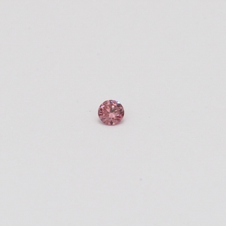 0.03 Carat Round Cut 1P Argyle Pink Diamond