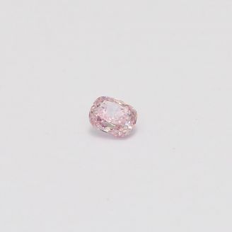 0.16 Carat cushion cut GIA certified FPP pink diamond
