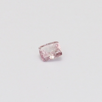0.17 Carat cushion cut GIA certified FPP pink diamond