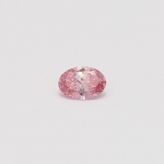 0.24 Carat oval cut 5P certified Argyle pink diamond