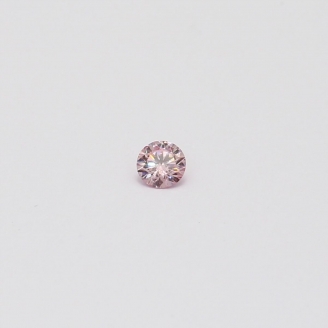 0.065 Carat round cut FPP Argyle pink diamond