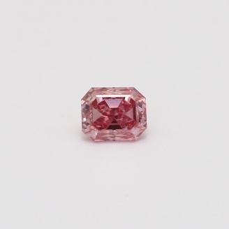 0.53 Carat emerald cut certified 5P Argyle pink diamond