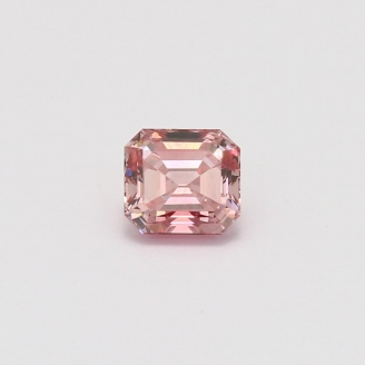 0.88 Carat emerald cut certified 5PR Argyle pink diamond 2013 Mini Tender Stone