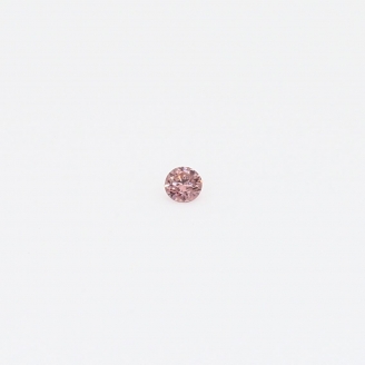 0.015 Carat round cut 3PR Argyle pink diamond