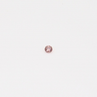 0.01 Carat round-cut 3PR Argyle pink diamond
