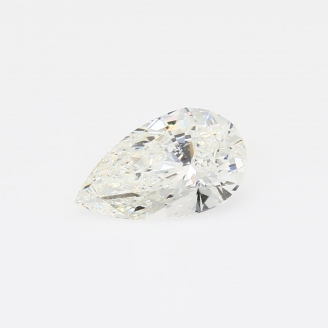 1.01 Carat pear cut GIA certified white diamond