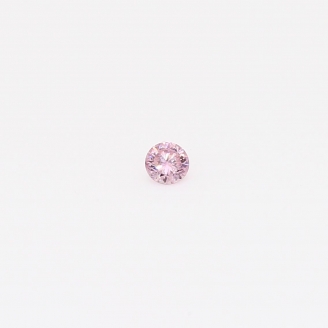 0.045 Carat round cut FPP Argyle pink diamond