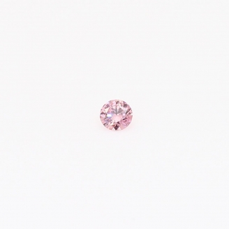0.05 Carat round cut FIPP Argyle pink diamond