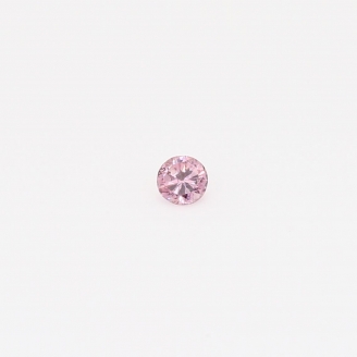 0.055 Carat round cut FPP Argyle pink diamond