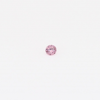 0.02 Carat round cut FIPP Argyle pink diamond