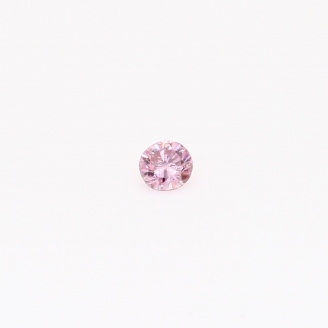 0.08 Carat round cut FIPP Argyle pink diamond