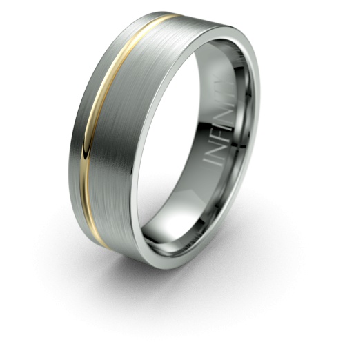Tantalum with Yellow Gold